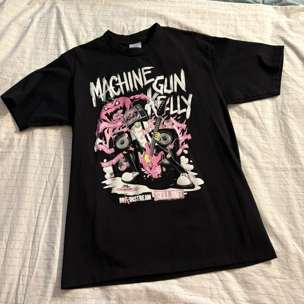 Machine Gun Kelly Mainstream Sellout Tour 2022 TShirt MGK tickets to my downfall